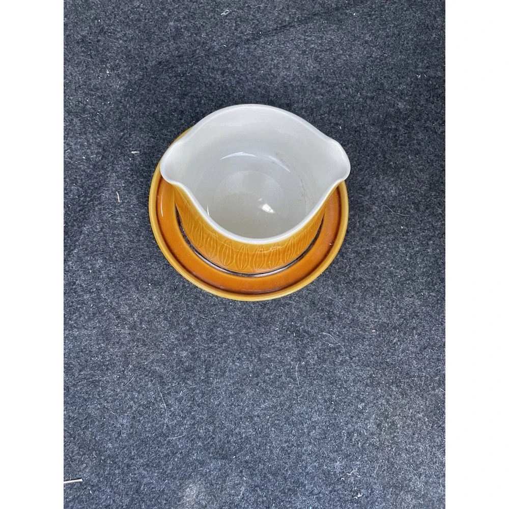 MCM Franciscan Interpace Discovery Topaz Gravy Boat BROWN